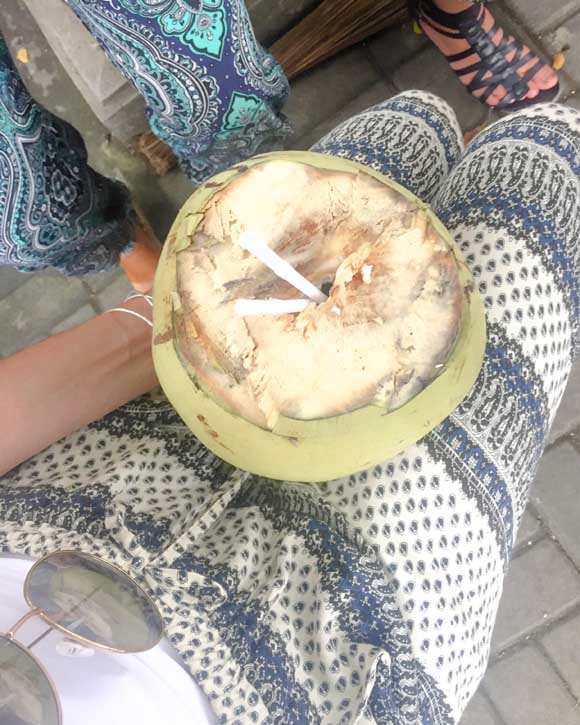 fresh coconut water