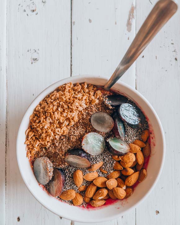 santa rita cafe tropical smoothie bowl