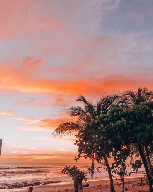 tamarindo, costa rica sunset